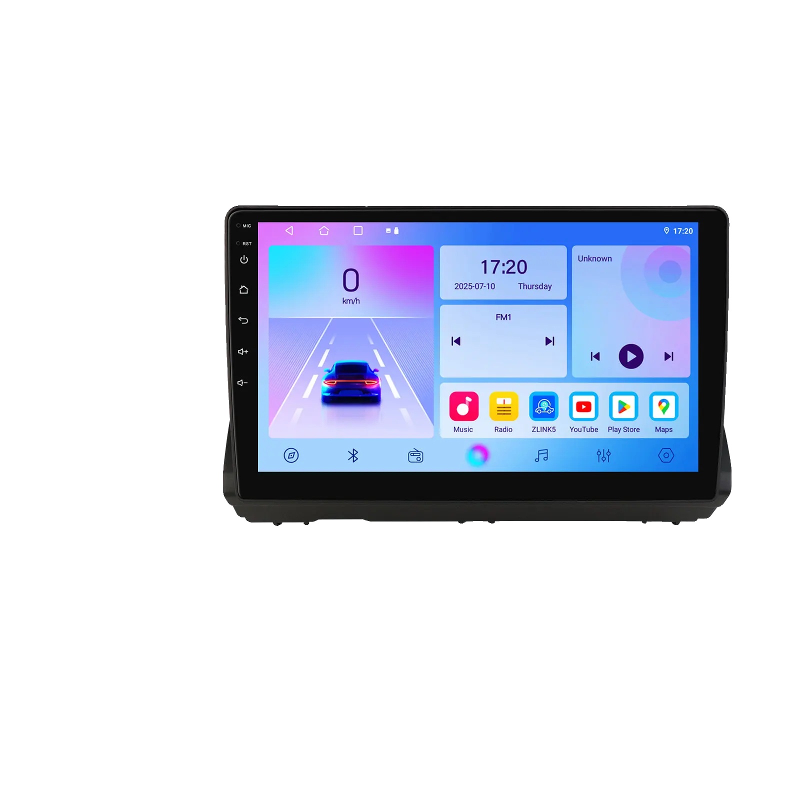 Autoradio, Multimedia-videoplayer, Navigationssystem, Kompatibel Mit Dacia Sandero Stepway / Renault Taliant 2021 - 2025, T4cp (4 Kerne 4g 64g)