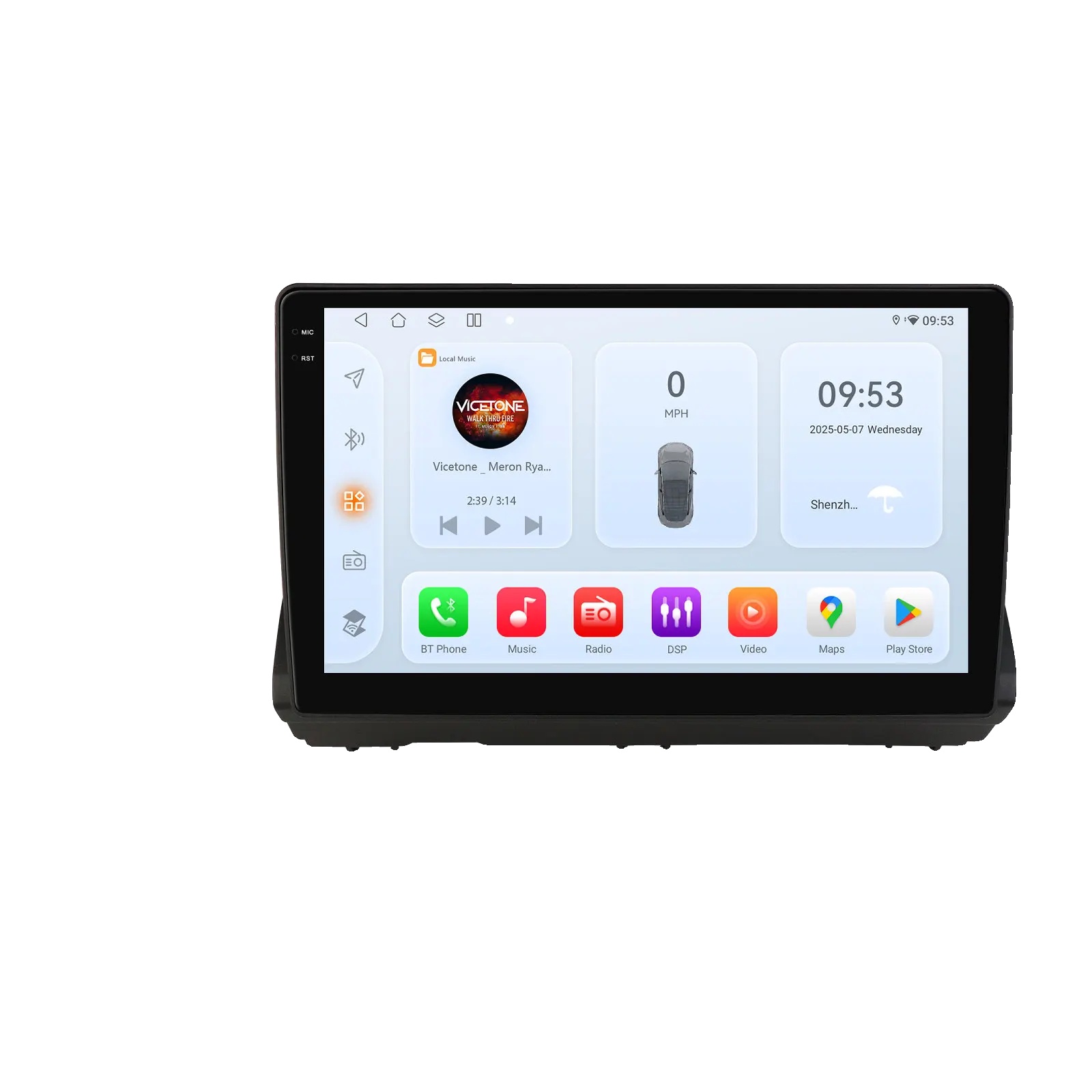 Autoradio, Multimedia-videoplayer, Navigationssystem, Kompatibel Mit Dacia Sandero Stepway / Renault Taliant 2021 - 2025, Qs8 Hinzufügen Ahdc2