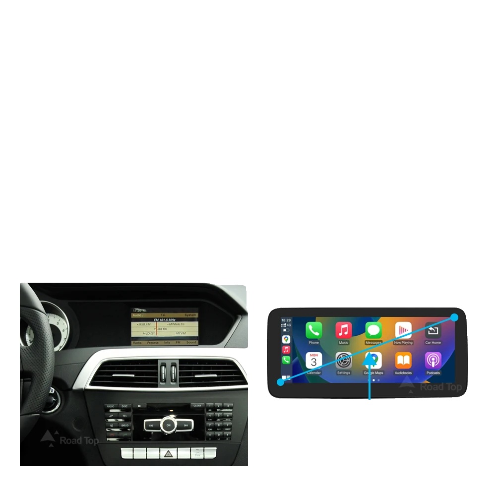 Multimedia-touchscreen, Unterstützt Smartphone-integration, Unterstützt Fahrzeugvernetzung, 10.25 Lhd Ntg4.5