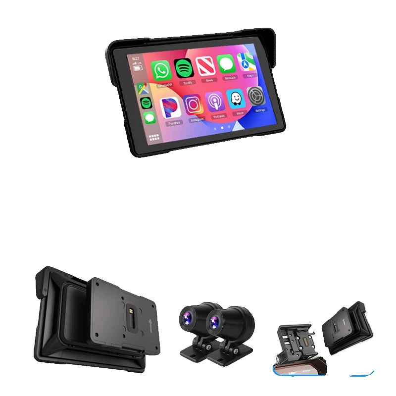 Motorrad Dvr Navigation Radio, Wireless Carplay, Wasserdicht, Moto Dvr Für Bmw, Keine