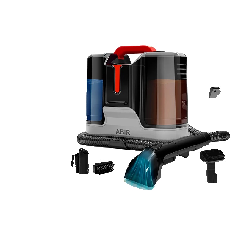 Handgehaltener Teppichreiniger, Frischwassertank 1800ml, Abwassertank 800ml, Saugkraft 15000pa, Schlauchlänge 1,2m, Gewicht 3 - 6 Kg