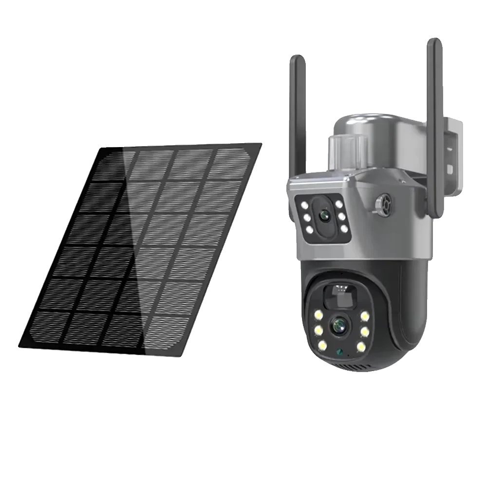 Sicherheitskamera, 4k-auflösung, Wifi-konnektivität, Kamera Hinzufügen 128g Karte, Eu-stecker