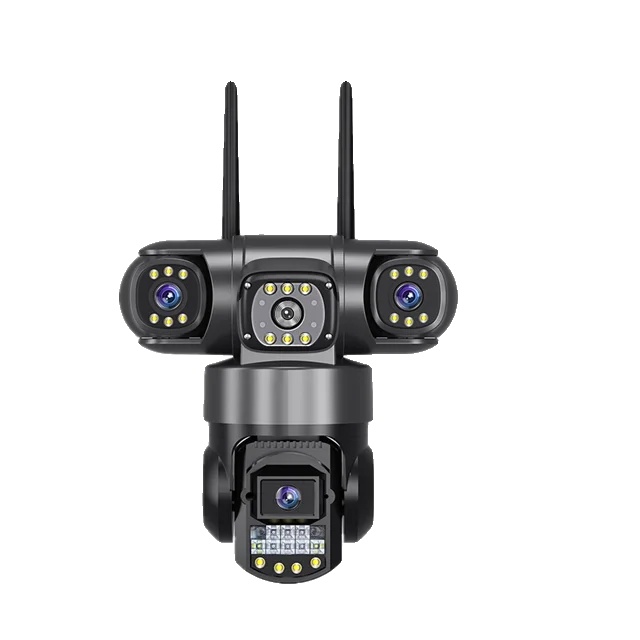 Ptz-kamera, 12mp Auflösung, Intelligente Menschenerkennung, Wifi Cctv Hinzufügen 64gb, Eu-stecker-a