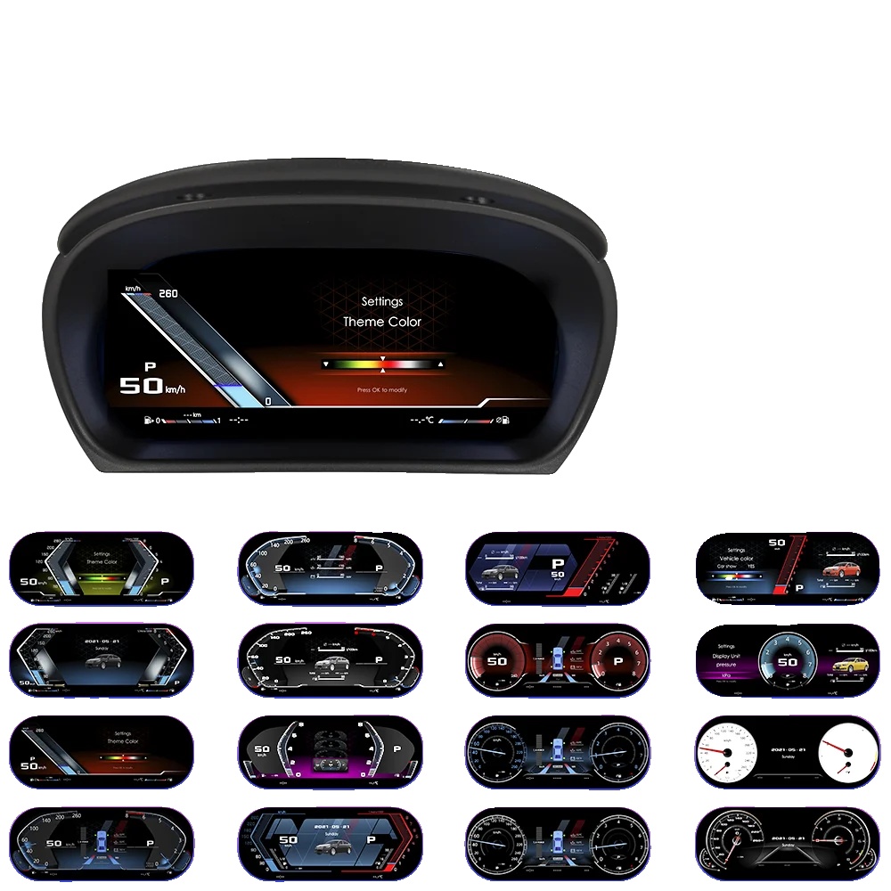 Digitales Cockpit-instrumentencluster, Voll Digitales Display, Plug-and-play-schnittstelle, Für E90 Mit Hdmi