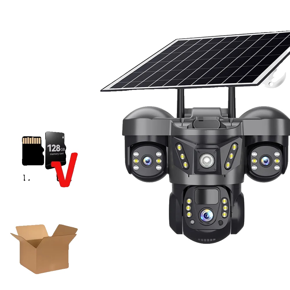 Sicherheitskamera, 4g-konnektivität, Solarbetrieben, 4g Kamera Fügen Sie 128g Karte Hinzu