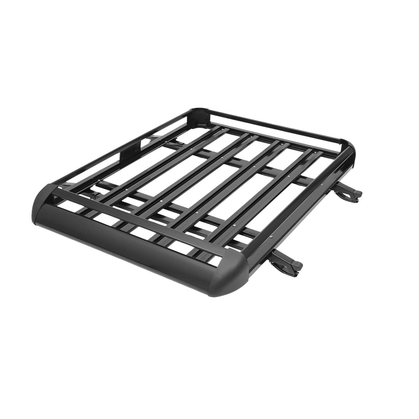Dachträger, Leichtes Aluminium, 68 Kg Tragfähigkeit, Schwarz
