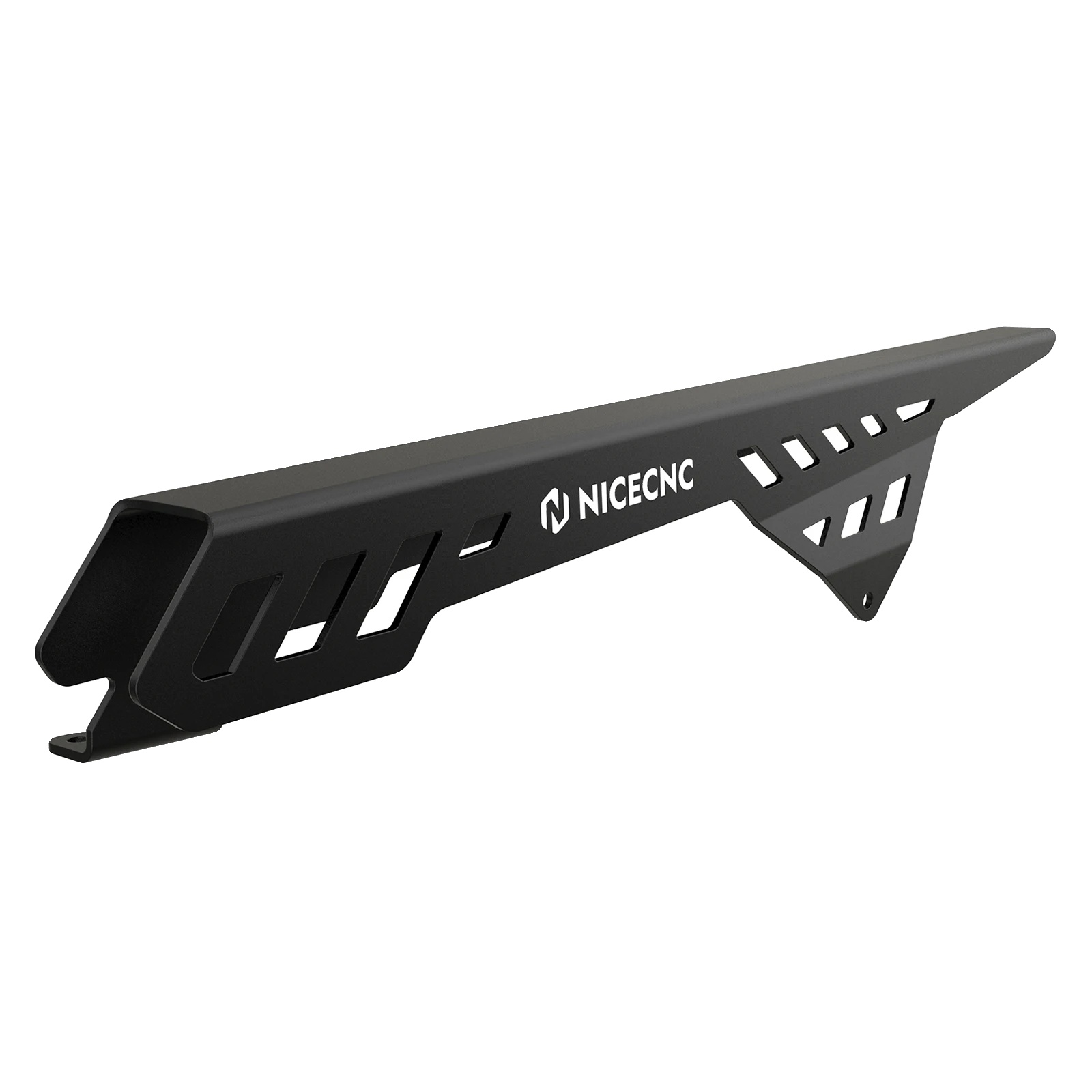 Motorrad Kettenabdeckung, Billet Aluminium, Präzisions-cnc-bearbeitung, Schwarz