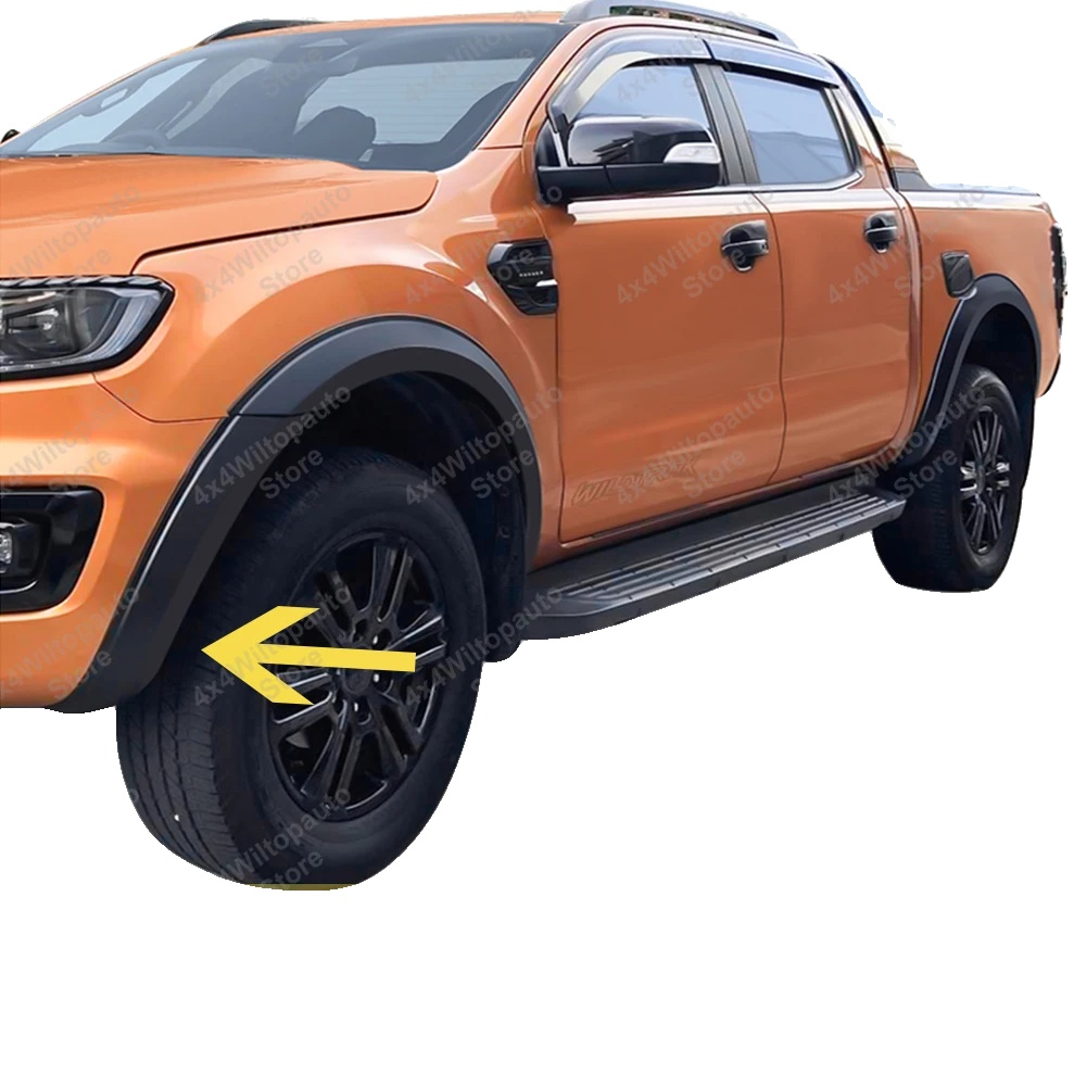 Kotflügelverbreiterungen, Langlebiger Abs-kunststoff, Maßgeschneidert Für Ford Ranger, Ford Ranger T7 T8