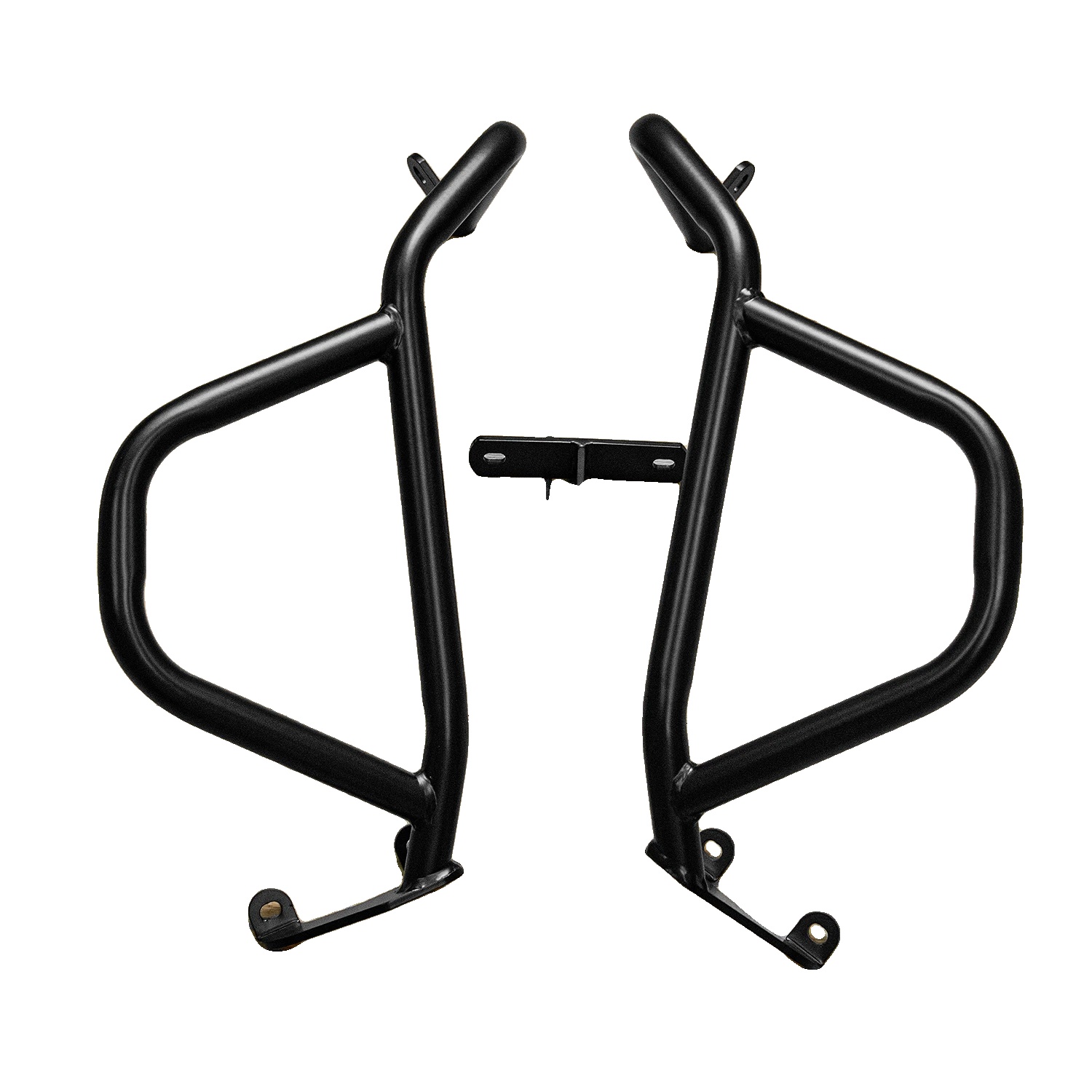 Sturzpad-bumper, Motorschutz, Kompatibel Mit Kawasaki Versys 650, Schwarz