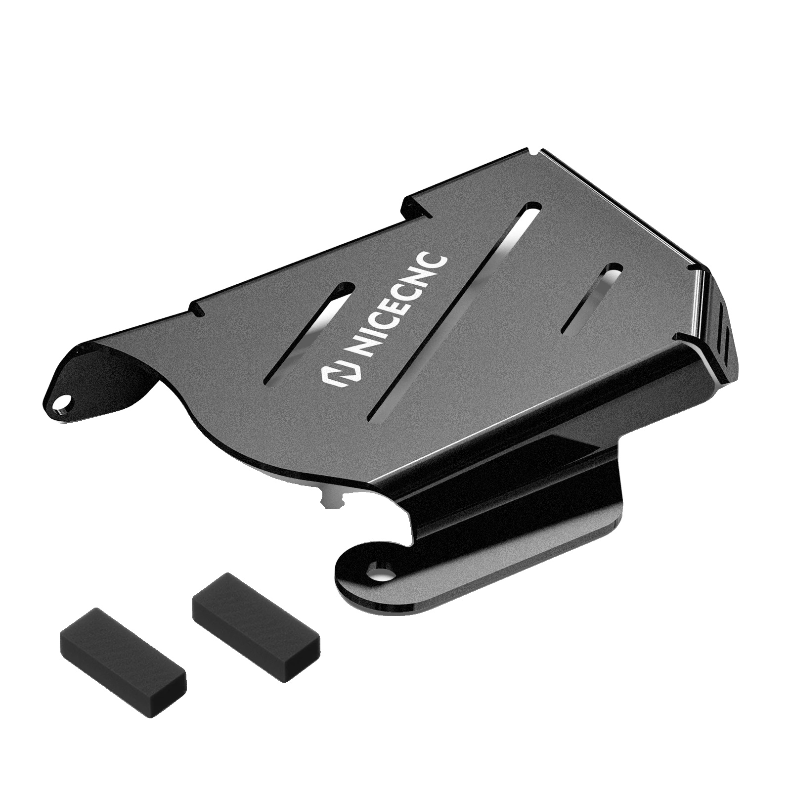 Drosselklappenabdeckung, Langlebiges Aluminium, Umfassender Schutz, Schwarz