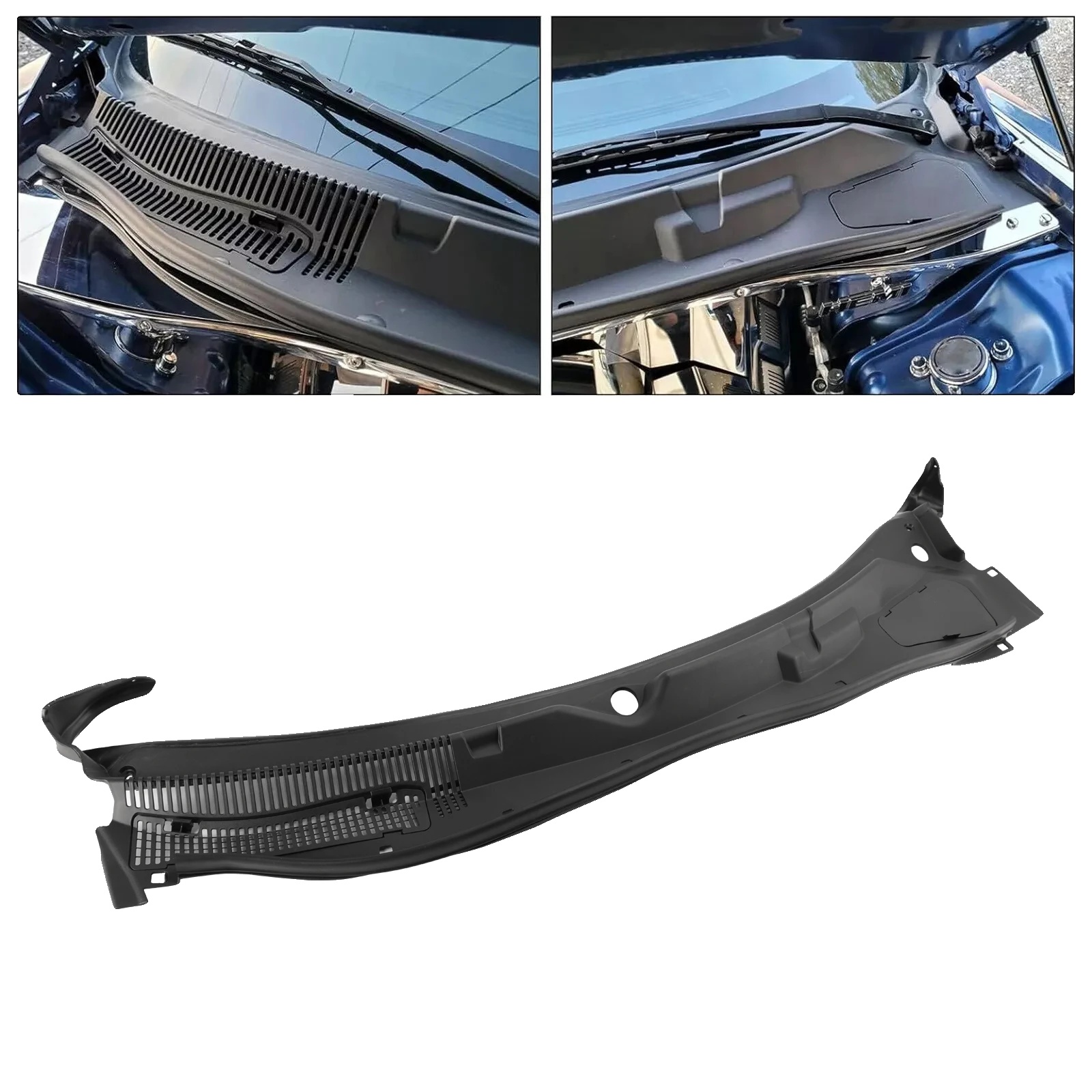 Windschutzscheibenverkleidung, Kunststoff, Passend Für Dodge Challenger 2008-2019, Zum Schrauben/clip-on, 100% Neu, Langlebiges Design