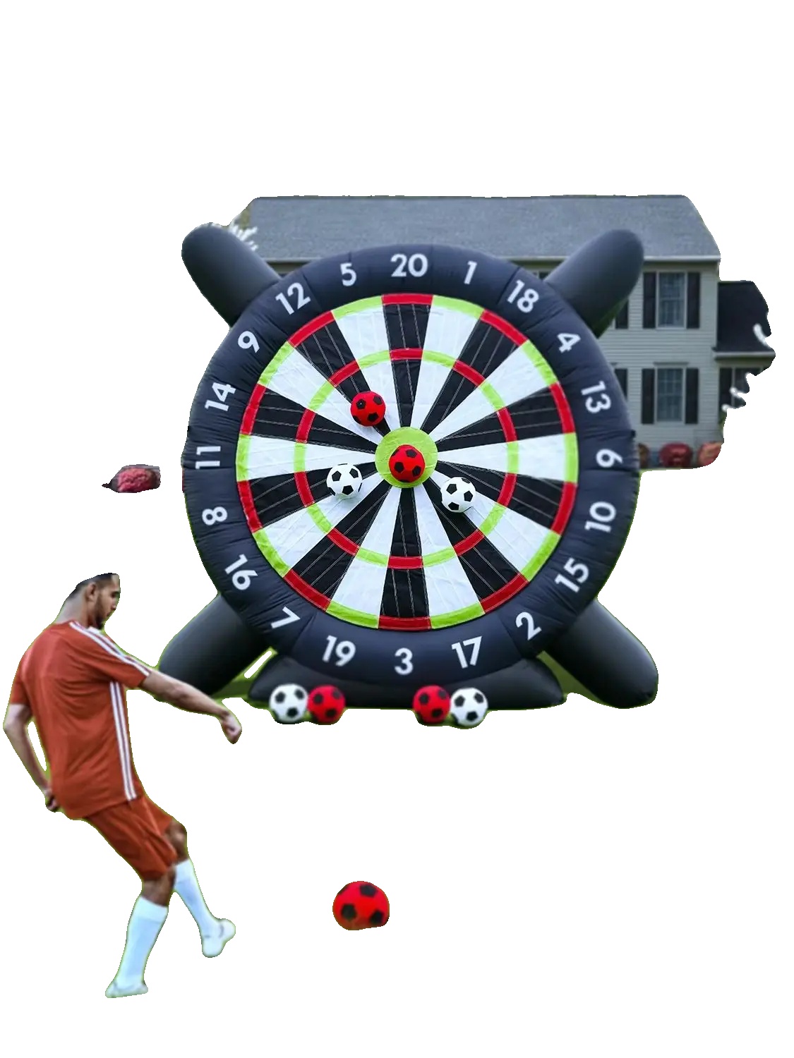 Aufblasbares Fußball-brettspiel, Spaß Drinnen Und Draußen, Einfache Einrichtung, Stil2
