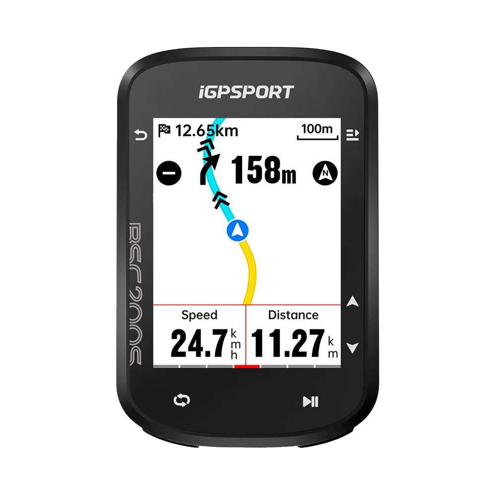 Gps-fahrradcomputer, Farbige Navigation, Drahtlose Konnektivität, Bsc200s