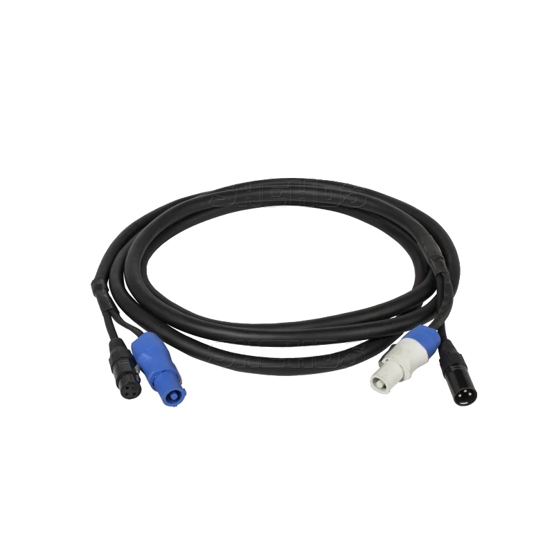 Dmx-kabel, Kombination Aus Strom Und Signal, Professionelle Bühnenanwendung, 2 Meter