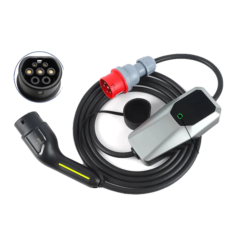 11 Kw Ev-ladegerät, 16 A Stromstärke, Typ 2 Kompatibilität, 11kw 16a 3 Phasen 10 Meter, Type2