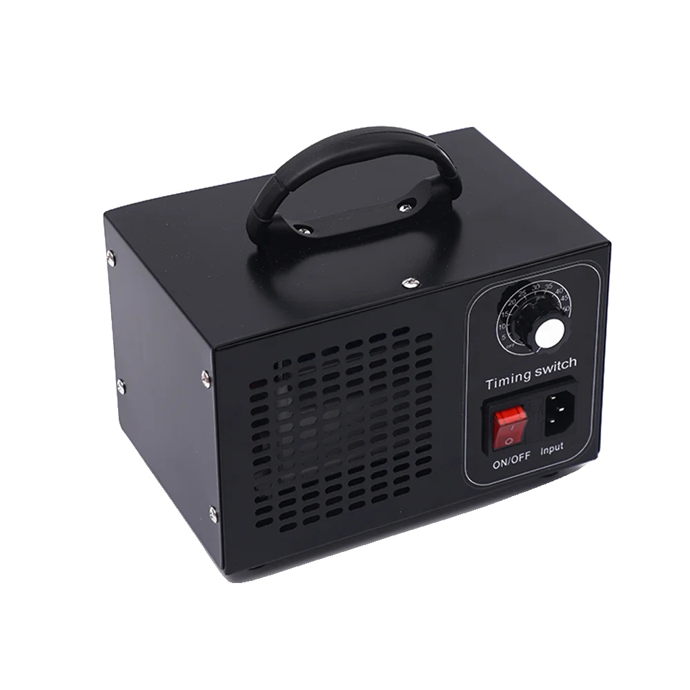 Ozongenerator, Luftsterilisation, Geruchsbeseitigung, Schwarz 220v, 60g, Eu