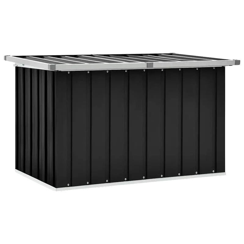 Außenlagerbox, Langlebige Konstruktion, Großzügige Kapazität, Schwarz