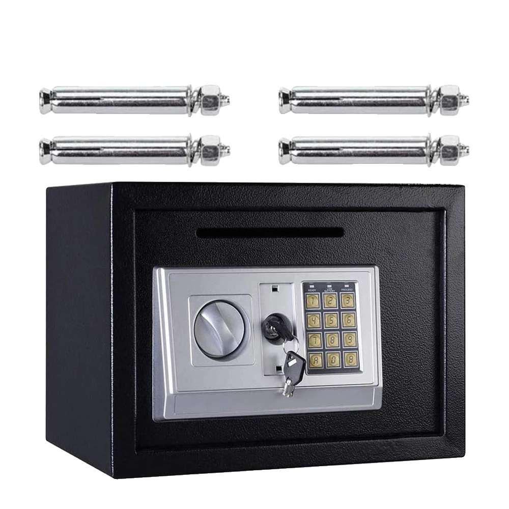 Sichere Box, Digitales Tastenfeld, Notfall-überbrückungsschlüssel, Sichere Box -16l