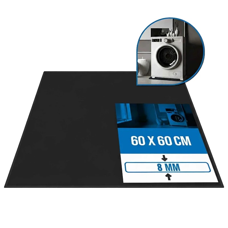 Waschmaschinenmatte, Eva-material, 8 Mm Dicke, Universelle Kompatibilität, Stoßdämpfend, Rutschfest