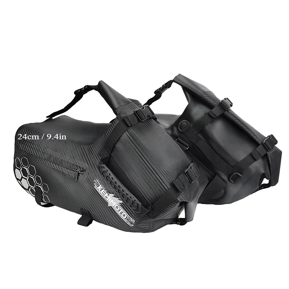 Motorrad-seitentasche, Wasserdicht, Universelle Passform, 2 Stück 14l Seitentasche