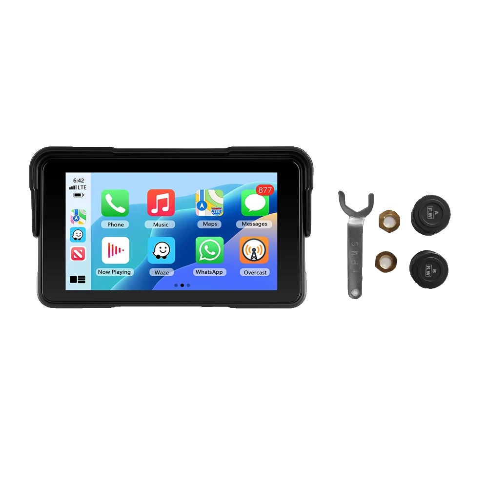 Smart Screen Player, Kabelloses Carplay, Ip68 Wasserdicht, Mit Tpms