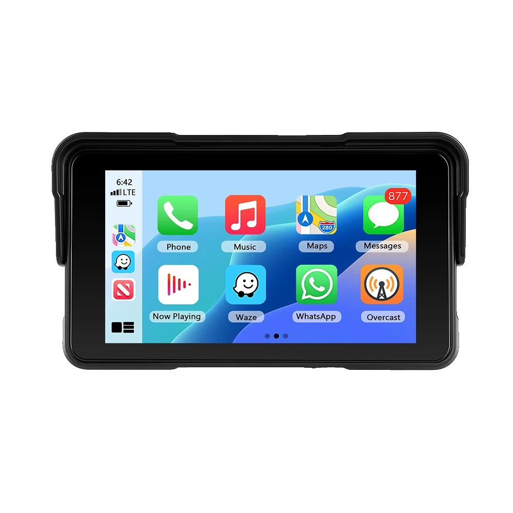 Smart Screen Player, Kabelloses Carplay, Ip68 Wasserdicht, 5inch