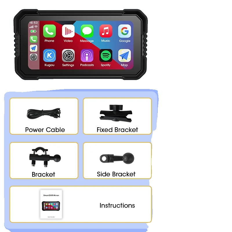 Gps-navigation, Wasserdicht, Dual-bluetooth, Mt