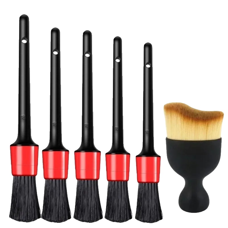Reinigungsbürsten-set, Detailbürsten In Verschiedenen Größen, Vielseitig Für Innen- Und Außenbereich, Set 6