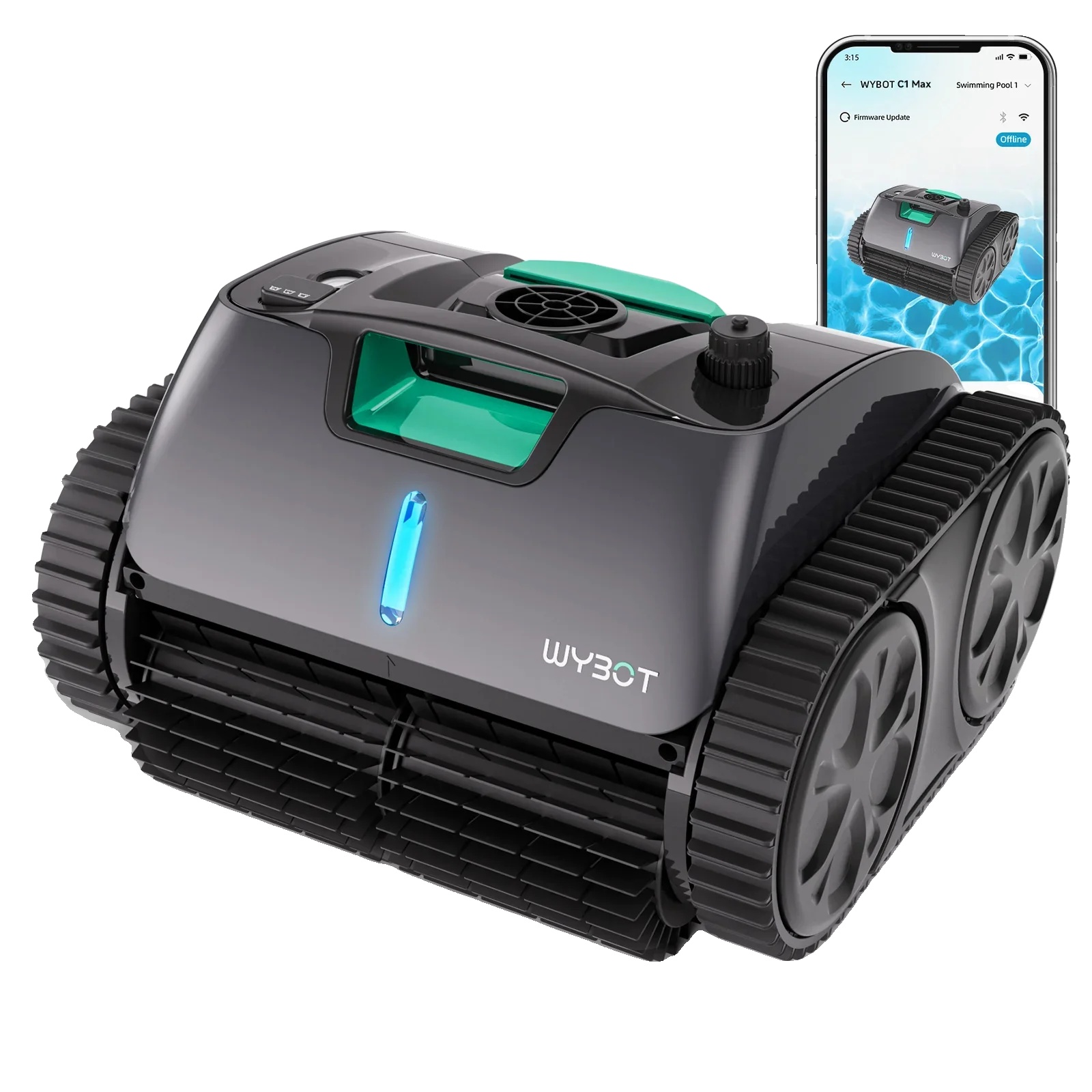 Poolreiniger, Boden- Und Wandreinigung, Starke Saugkraft, App-steuerung, Os7010max (110-240v)