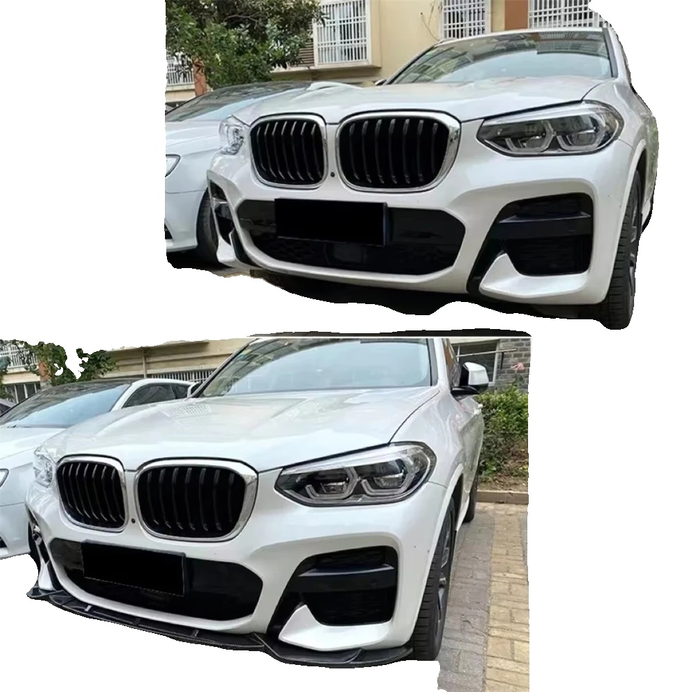 Frontstoßstangenlippe, Hochwertiges Abs, Wetterbeständig, Für Sport Utility Vehicle X3, X4 M Paket (2018-2021), Kratzschutz