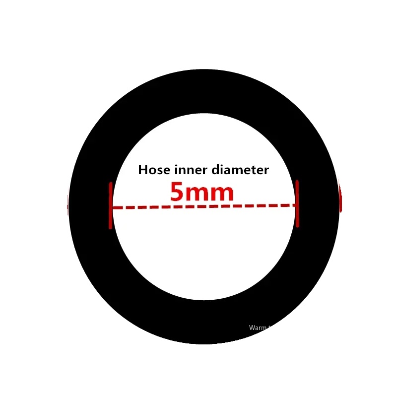 Wasser Schlauch, Langlebiges Pvc, Anti-abnutzungsmerkmal, 5mm X 7mm, 5 Meter-a