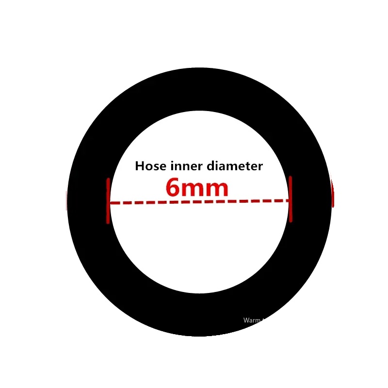 Wasser Schlauch, Langlebiges Pvc, Anti-abnutzungsmerkmal, 6mm X 8mm, 5 Meter