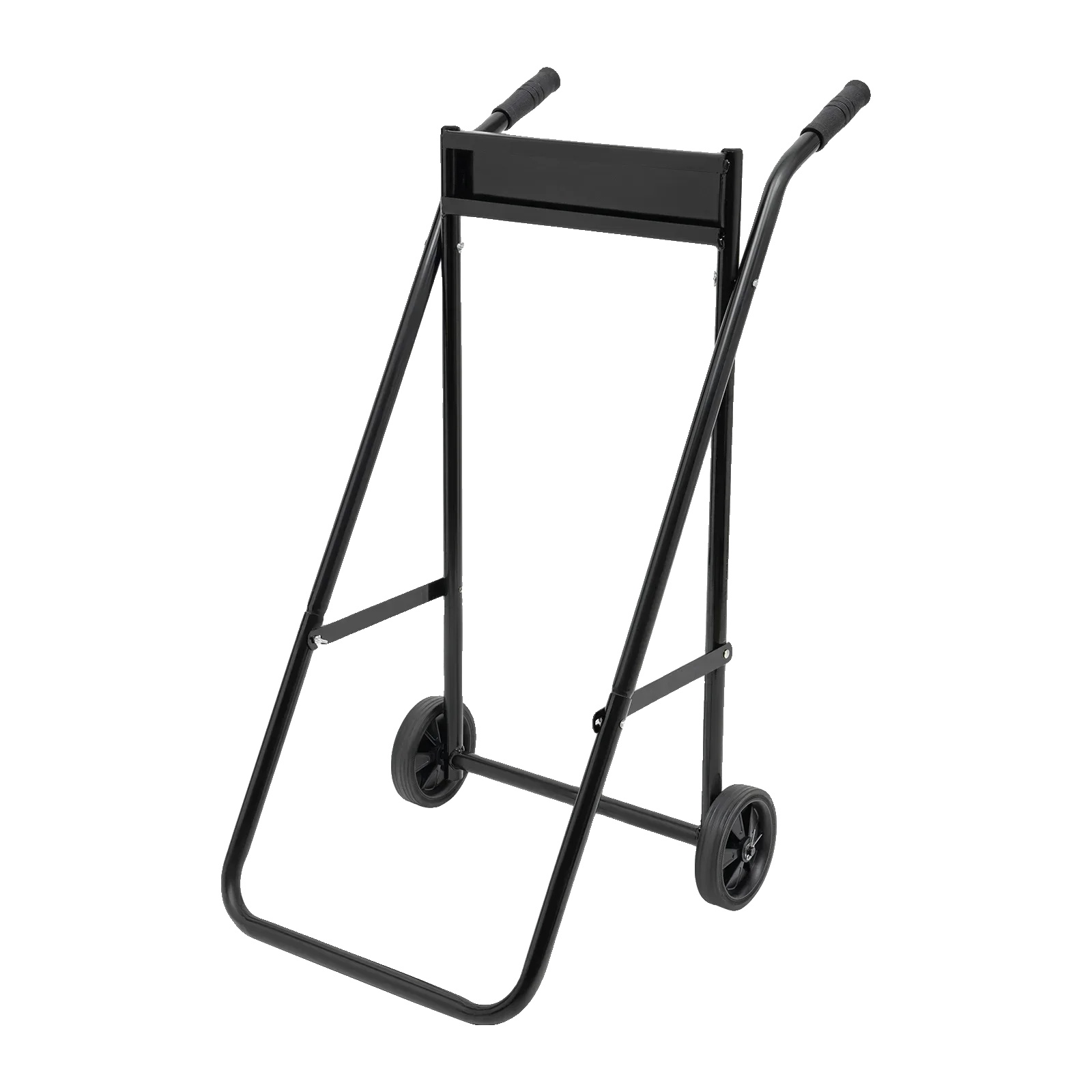 Außenbordmotorwagen, Schwerlast, Tragbares Design, Schwarz