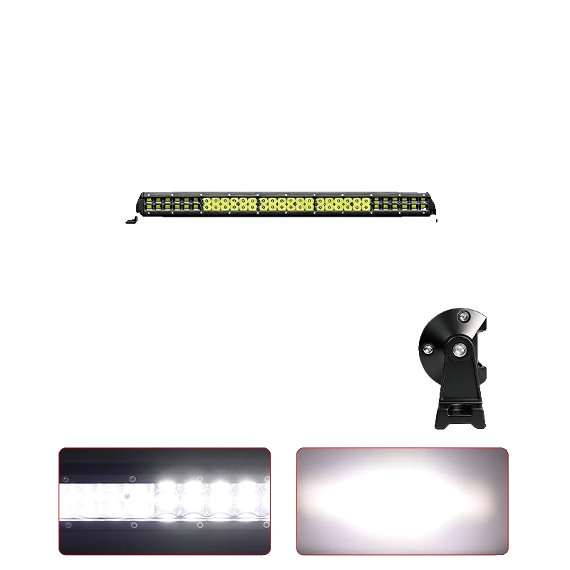 Lichtleiste, Dualreihe, Wasserdicht, 24inch Spot Flood