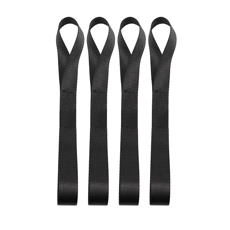 Spannbänder, Langlebiges Nylon, Vielseitige Frachtkompatibilität, Schwarz-4stück