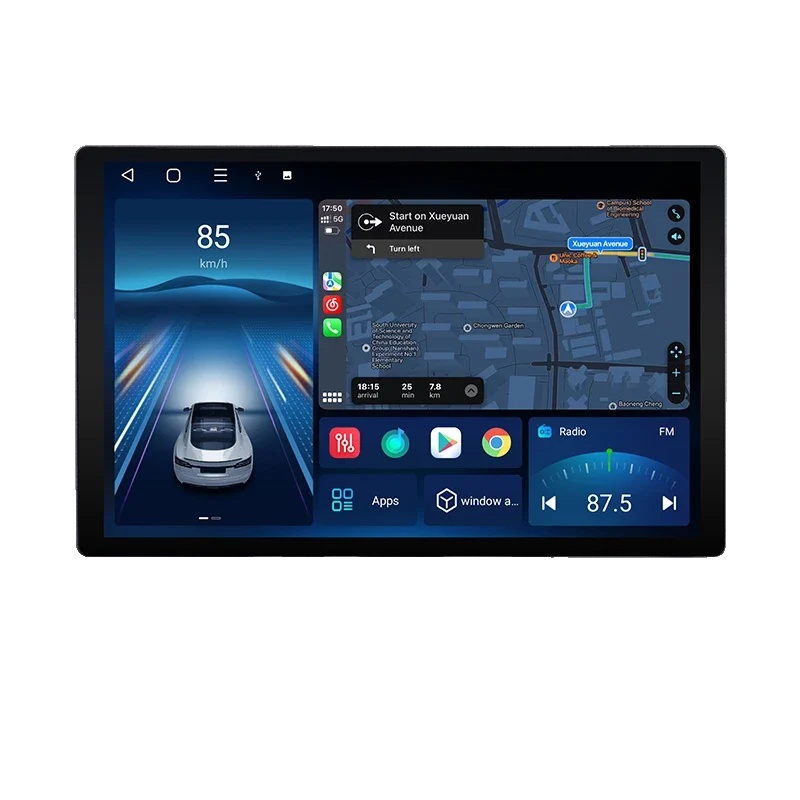 Autoradio, Qled-bildschirm, Integriertes Navigationssystem, Kompatibel Mit Mitsubishi Asx 1 2010 - 2016 Kabellos, X7 Max 6gb 13.1