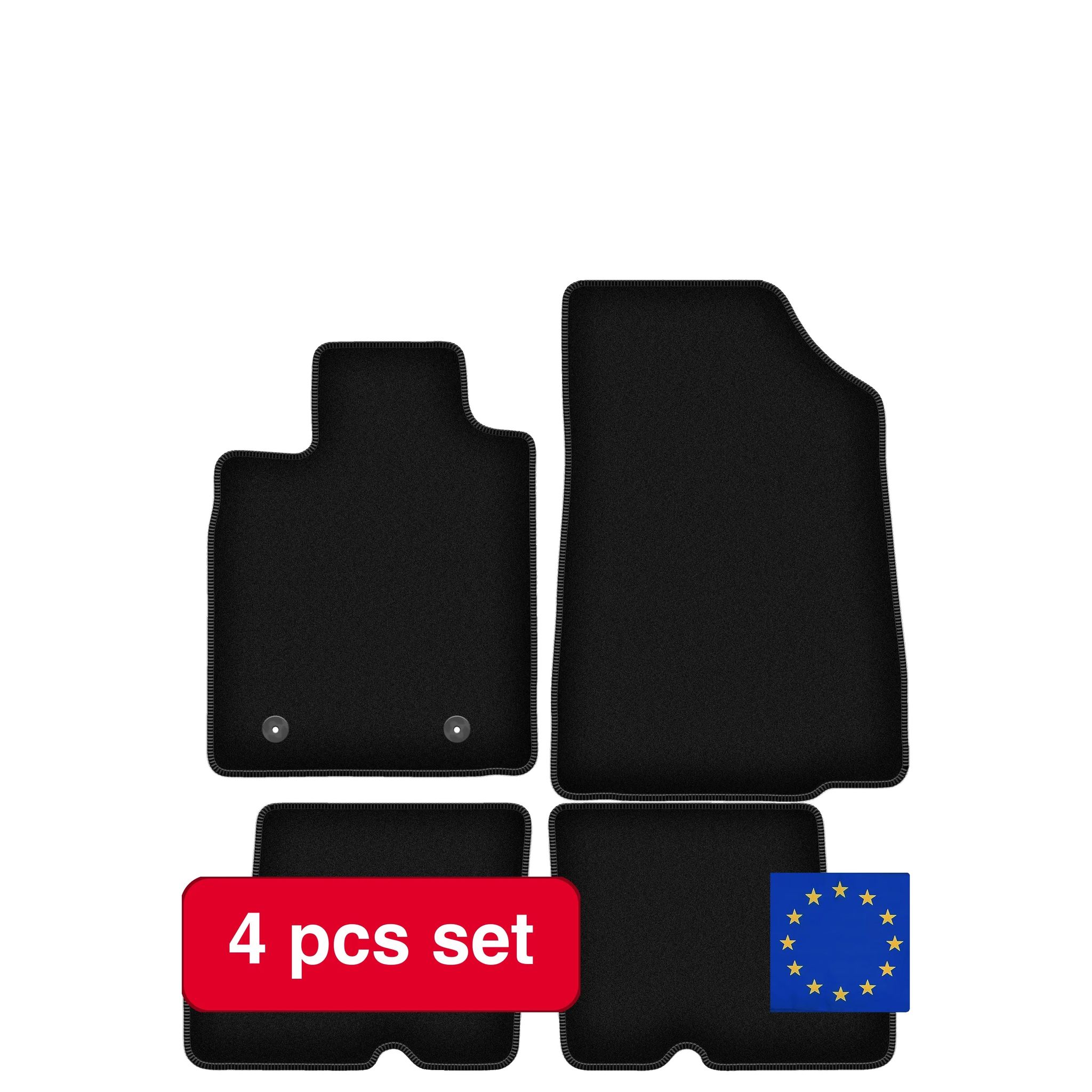 Bodenmatten, Synthetische Fasern, Luxus-umgebungsdesign, Schwarz