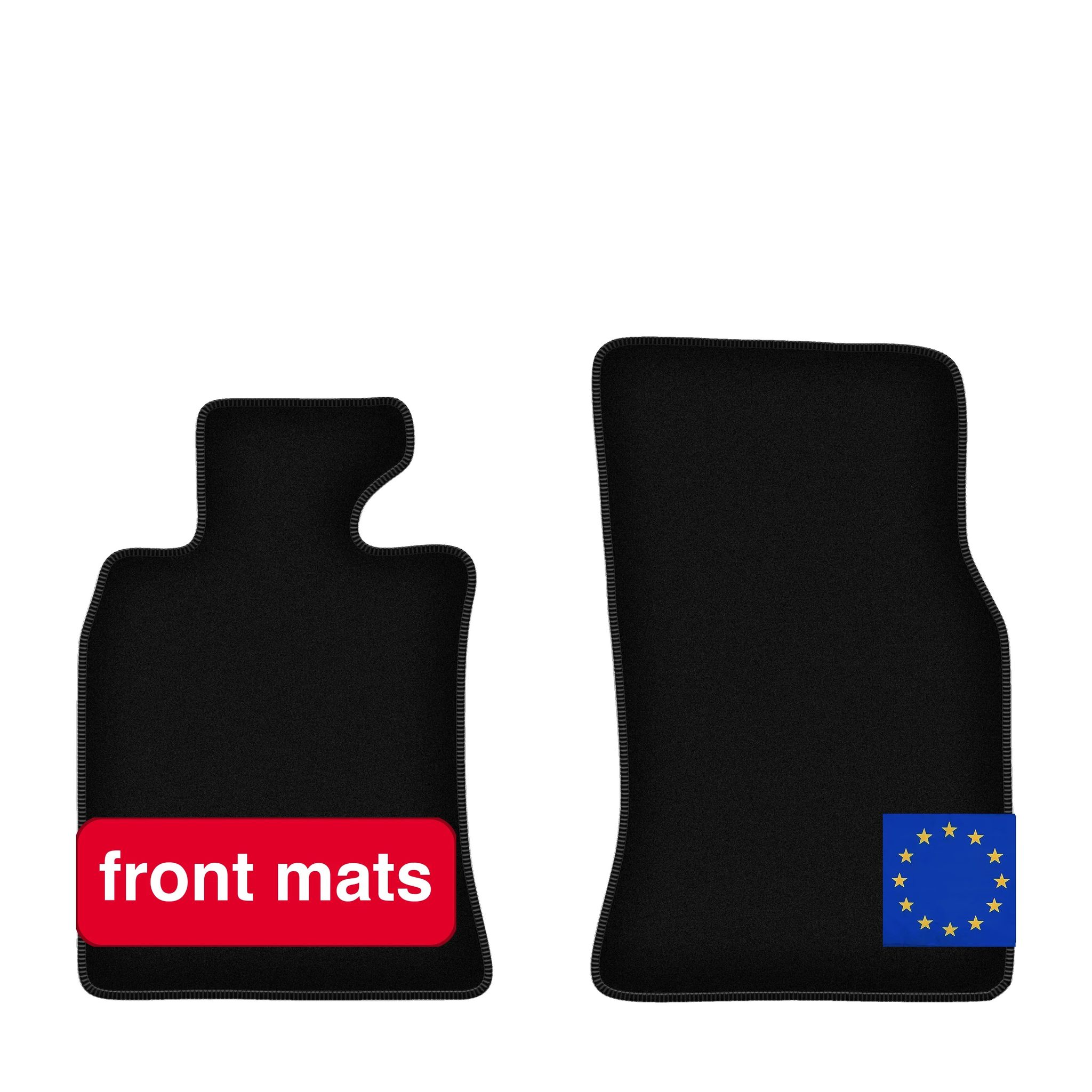 Bodenmatten, Synthetische Fasern, Mini Cooper R56 Kompatibilität, Leichtes Design, Einfache Reinigung, Standardhalterungen