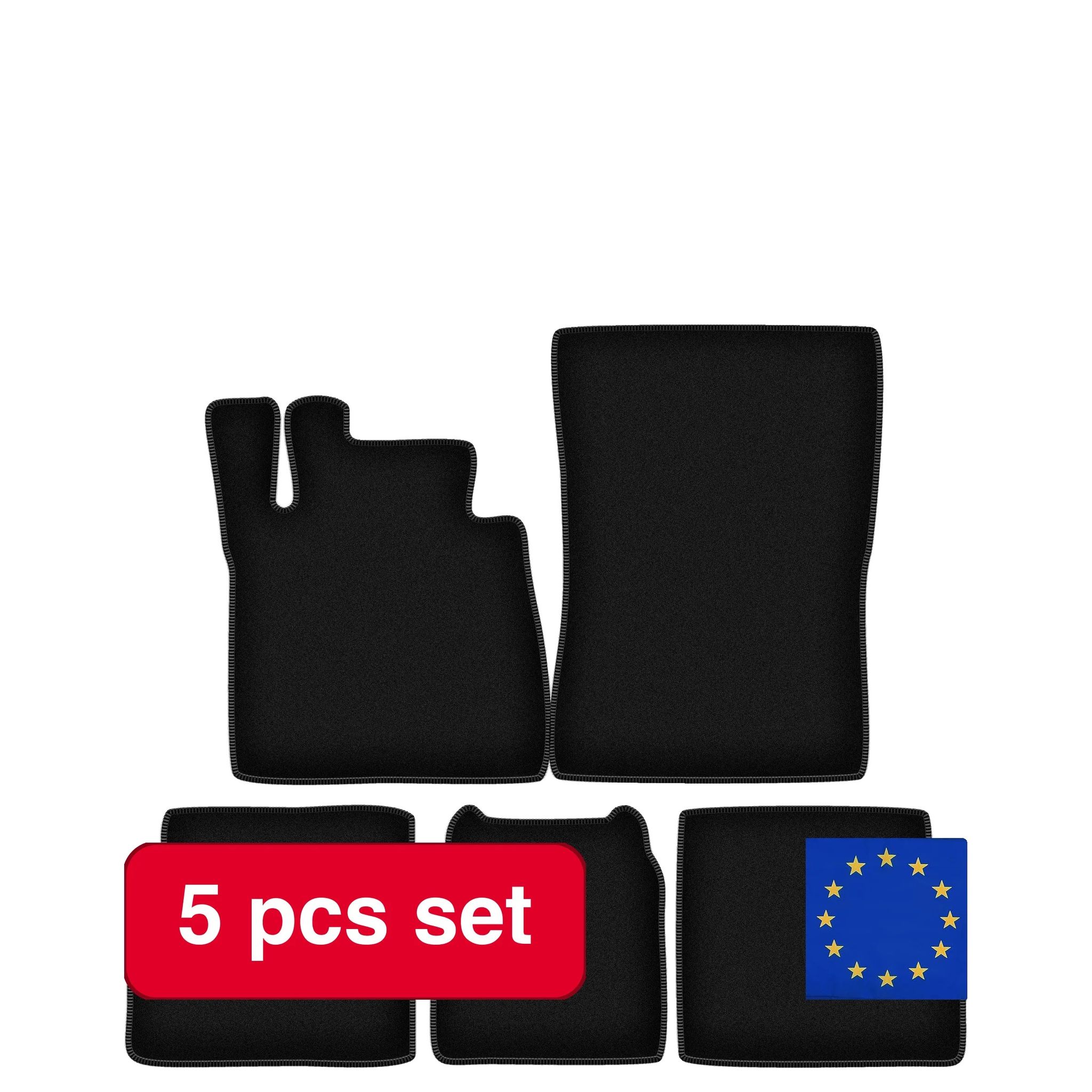 Mats, Synthetische Faser, Kompatibel Mit W463 Modell, Schwarz