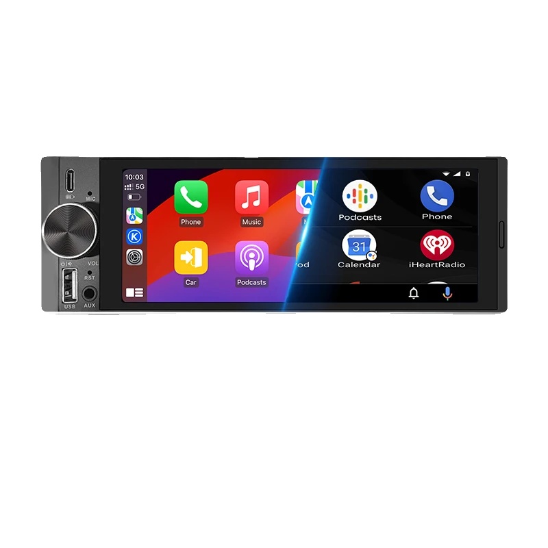 Autoradio, Touchscreen, Drahtlose Konnektivität, Universelle Kompatibilität, Clp4c-rückkamera