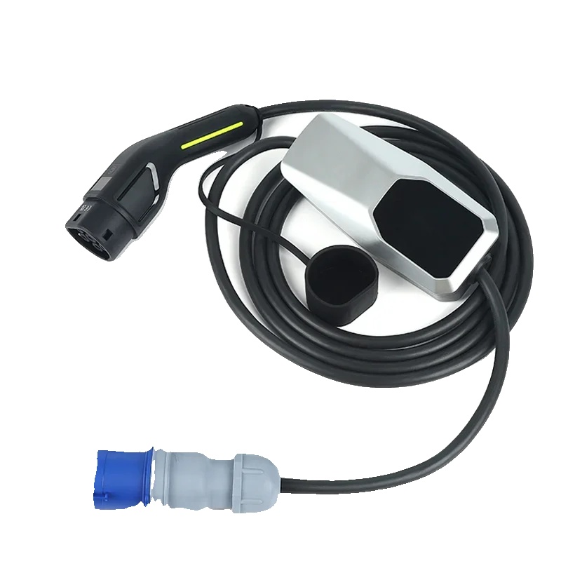 E-auto-ladegerät, 7 Kw Leistungsabgabe, Intelligente Ladesteuerung, 10 Meter 7kw 32a 1phase Typ2