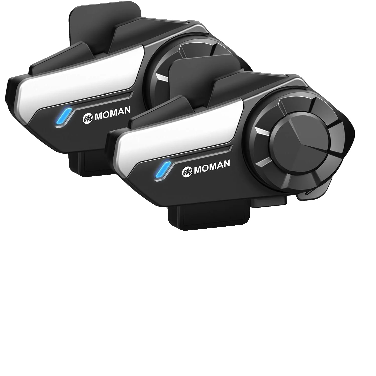 Helmkommunikations-headset, Bluetooth-konnektivität, Unterstützung Für Doppelte Lautsprecher, Schwarz