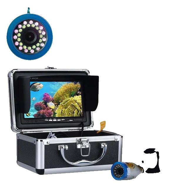 Fischfinder, Hochauflösende Kamera, Einstellbare Led-helligkeit, 30m Kein Dvr