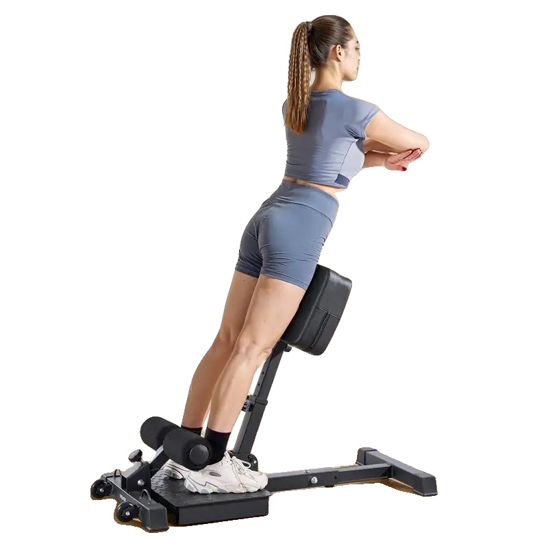 Sissy Squat Maschine, Robuster Stahlrahmen, Unterstützt Bis Zu 300 Lbs, Zusammenklappbar Für Einfache Lagerung, Abmessungen: 100 X 55 X 80 Cm,