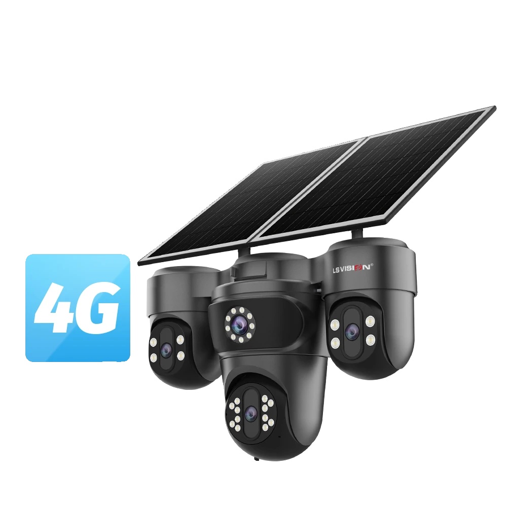 Sicherheitskamera, 12-facher Optischer Zoom, 24/7 Videoaufzeichnung, 4g 12x Zoom Keine Karte