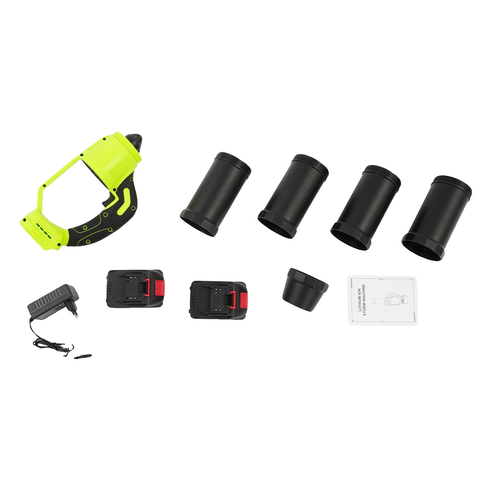 Laubbläser, Kabelloses Design, Hohe Effizienzleistung, Set2