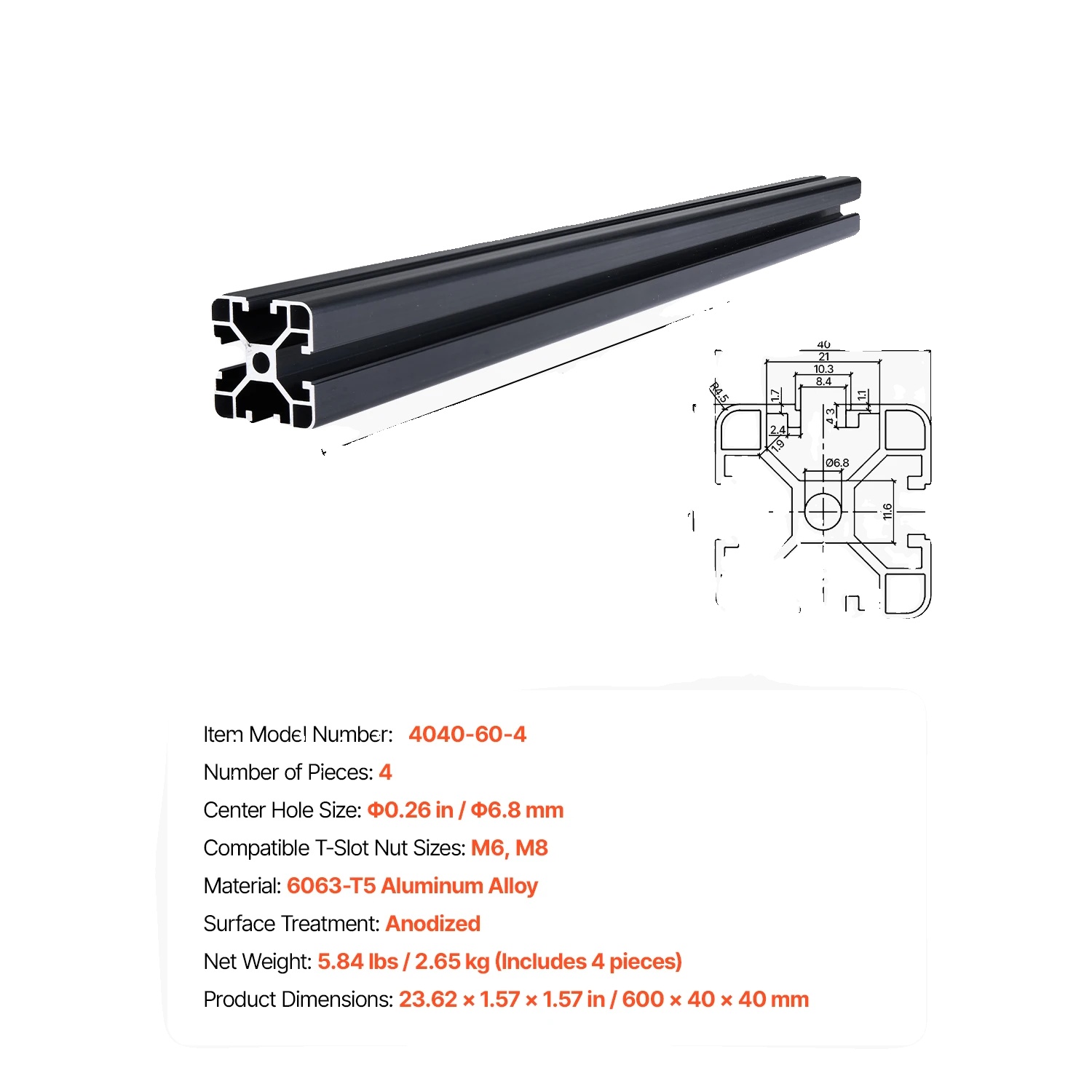 Linearschiene, Langlebige Aluminiumkonstruktion, Vielseitig Für Verschiedene Projekte, 1000 Mm