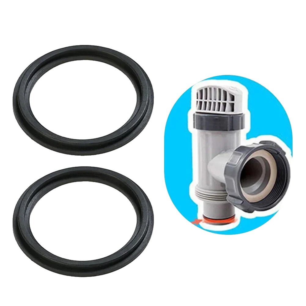 O-ringe, Gummimaterial, 2,25 Zoll Durchmesser, Kompatibel Mit Intex Schwimmbadstufen, Menge 2 Stück, Ersatzdichtungsring