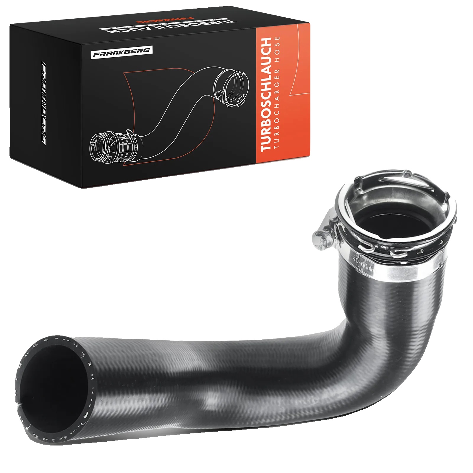 Intercooler-schlauch, Gummimaterial, 290 Mm Länge, 43 Mm Innendurchmesser, Kompatibel Mit Alfa Romeo, Entwickelt Für Turboladersysteme