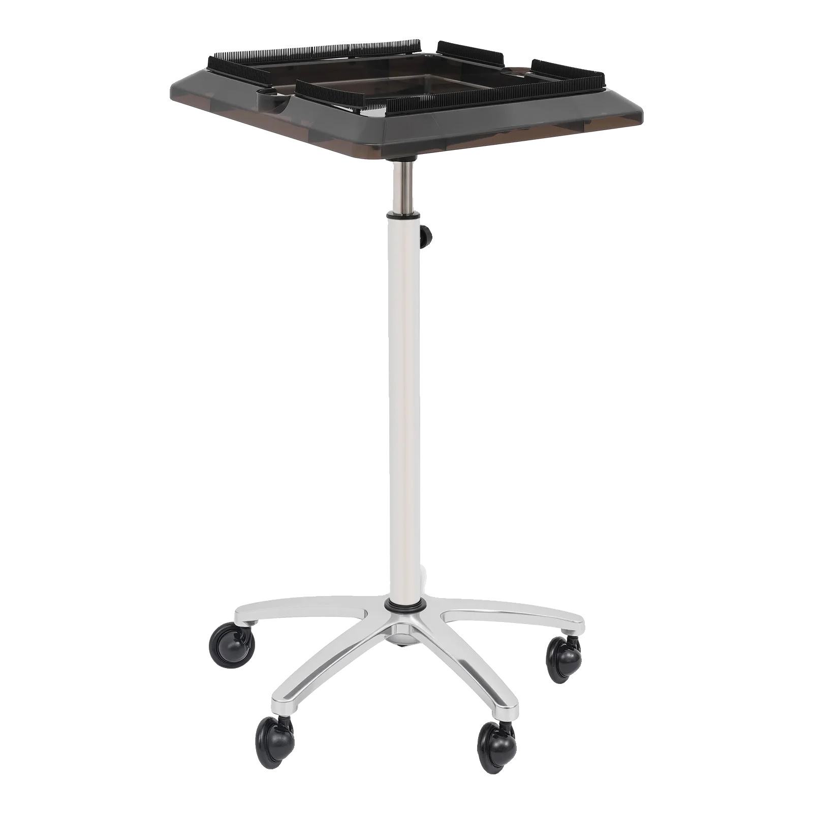 Salonwagen, Abs, Höhenverstellbar 70-110 Cm, Tablettgröße 40x40 Cm, 5 Räder, Innengebrauch